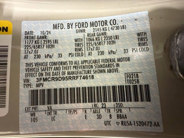 Used 2024 Ford Bronco Sport Badlands image 43