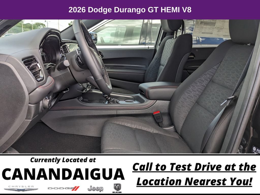 New 2026 Dodge Durango GT w/ Blacktop Package AWD/4WD image 12