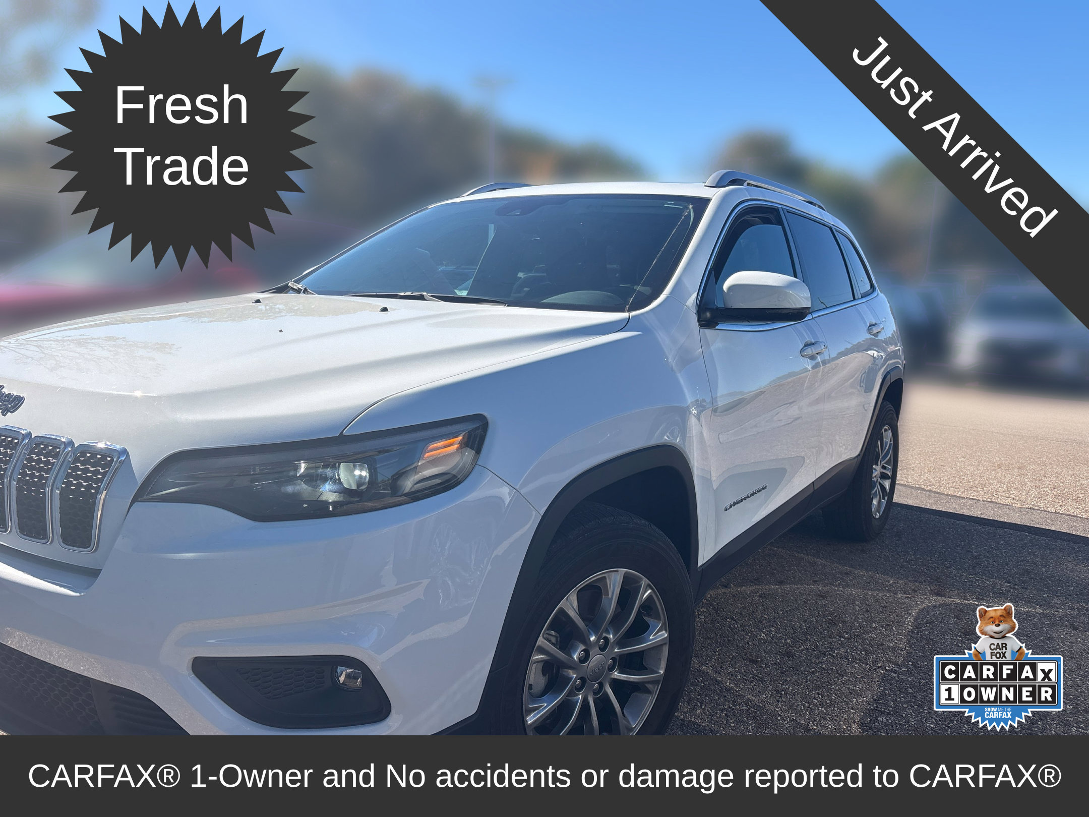 Used 2021 Jeep Cherokee Latitude Lux w/ Sun & Sound Group AWD/4WD image 1