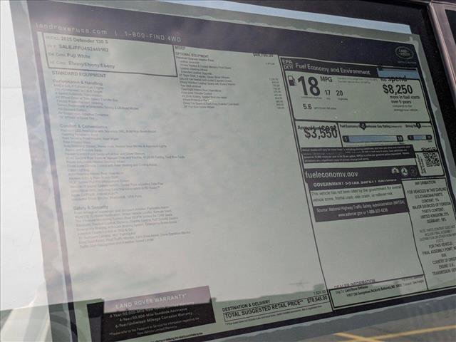 New 2025 Land Rover Defender 130 S image 20