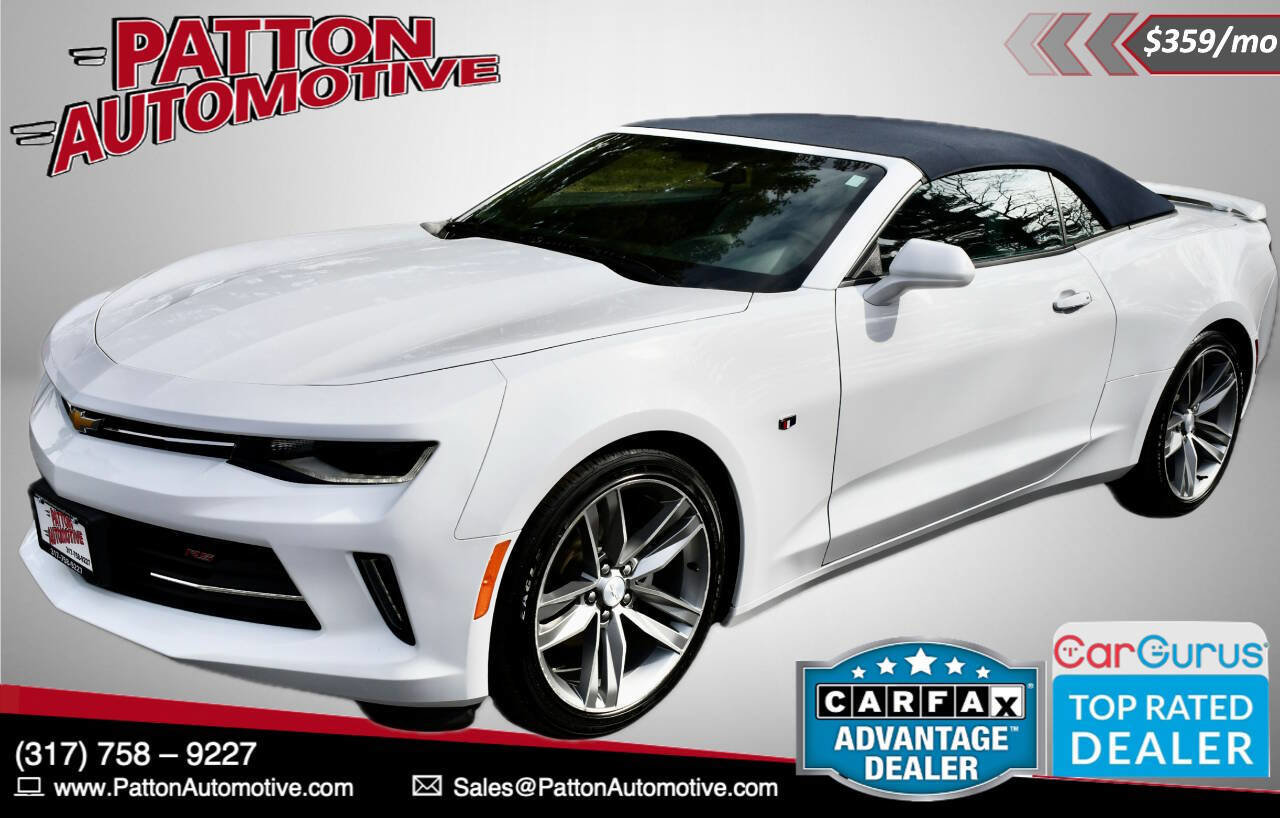 Used 2016 Chevrolet Camaro LT w/ RS Package image 1
