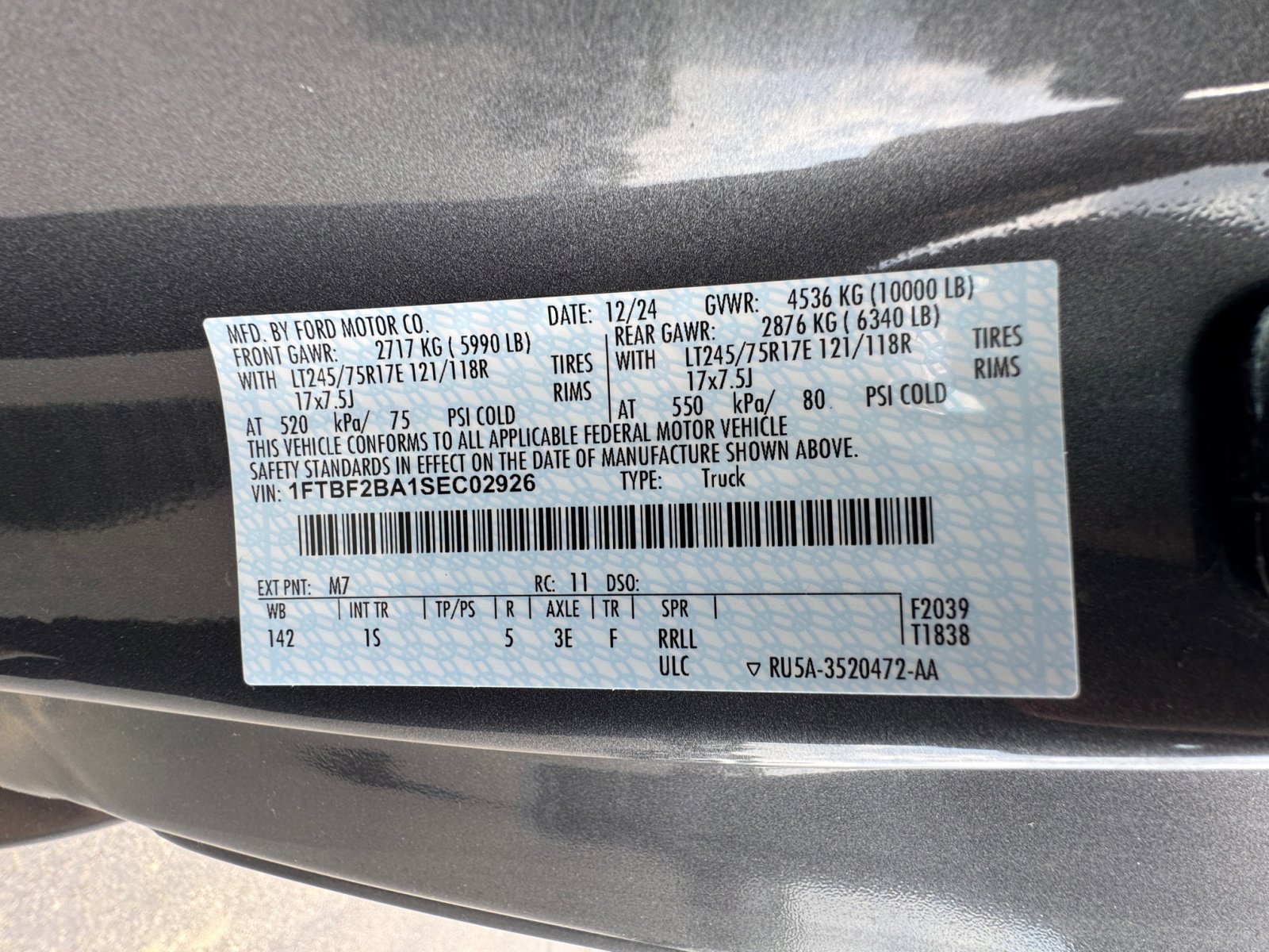 New 2025 Ford F250 XL w/ XL Chrome Package image 34