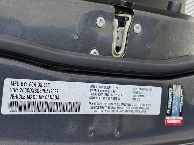 Used 2023 Dodge Charger SXT w/ Blacktop Package RWD image 32