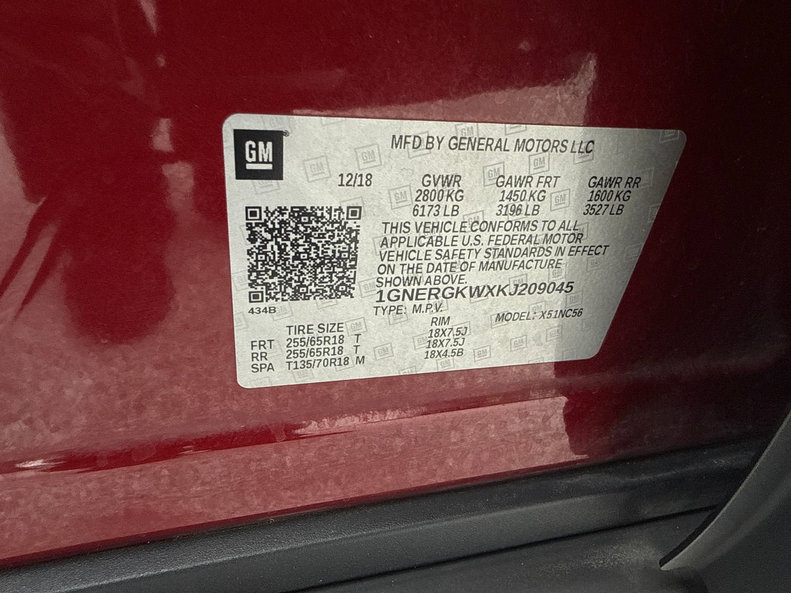 Used 2019 Chevrolet Traverse LT image 55