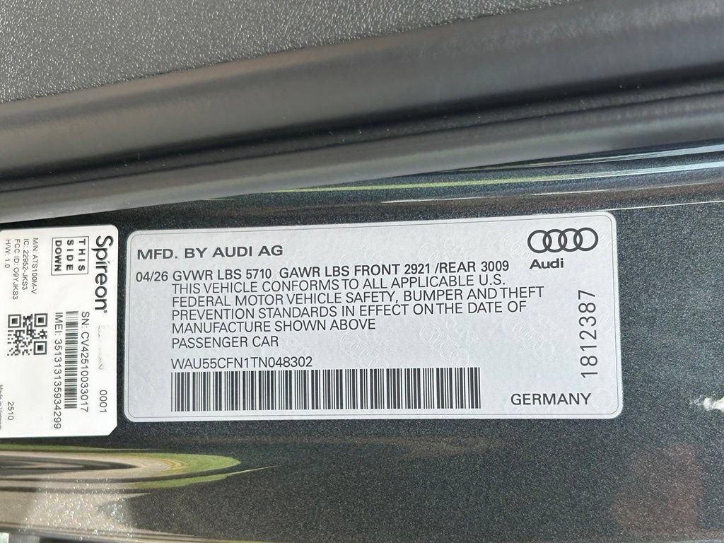 New 2026 Audi A6 Premium Plus AWD/4WD image 55