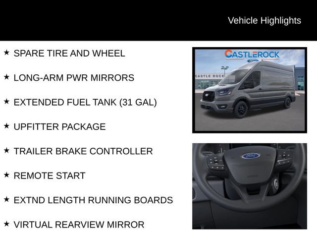 New 2026 Ford Transit 250 148 High Roof AWD w/ RV Prep Package image 7