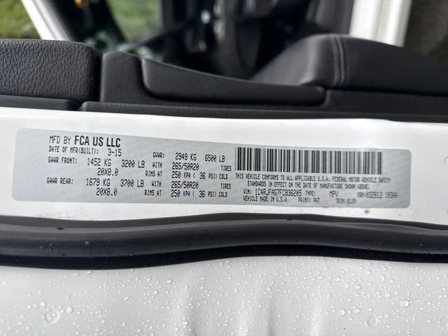 Used 2015 Jeep Grand Cherokee Altitude AWD/4WD image 16