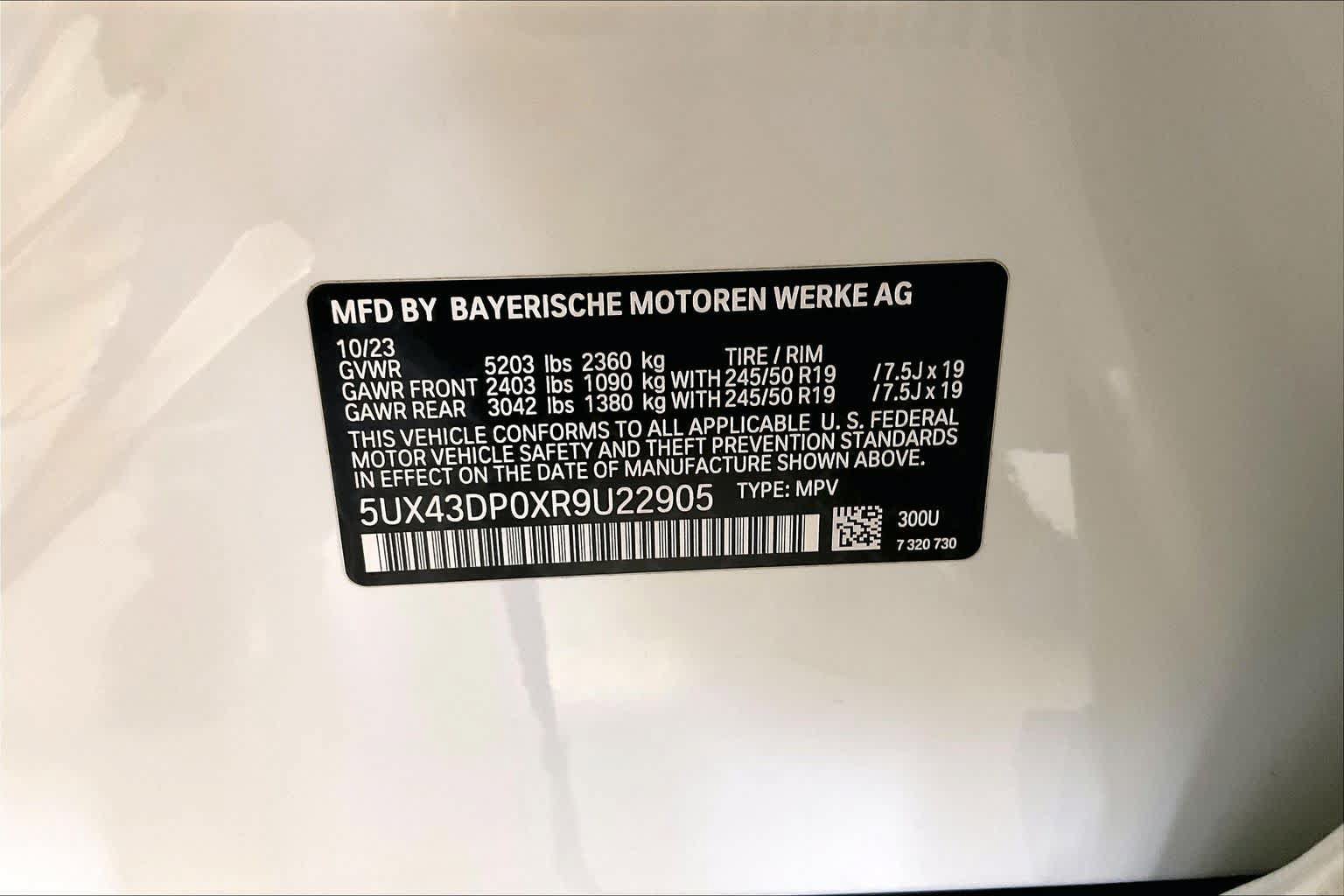 Used 2024 BMW X3 sDrive30i w/ Premium Package RWD image 31