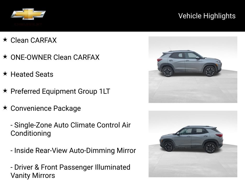 Certified 2023 Chevrolet TrailBlazer LT w/ Convenience Package image 17