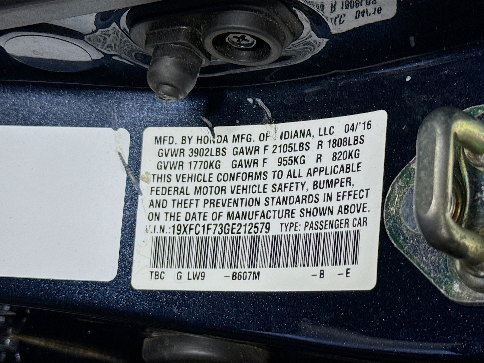 Used 2016 Honda Civic EX-L image 40