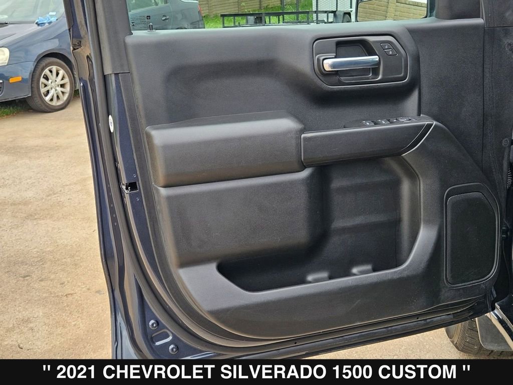 Used 2021 Chevrolet Silverado 1500 Custom w/ LPO, Dark Essentials Package RWD image 14
