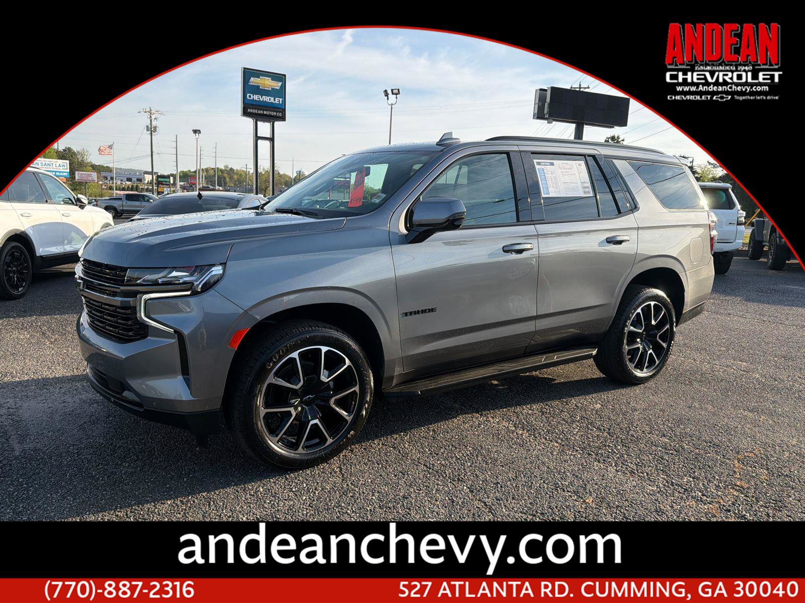 Certified 2022 Chevrolet Tahoe RST w/ Sport Performance Package image 1