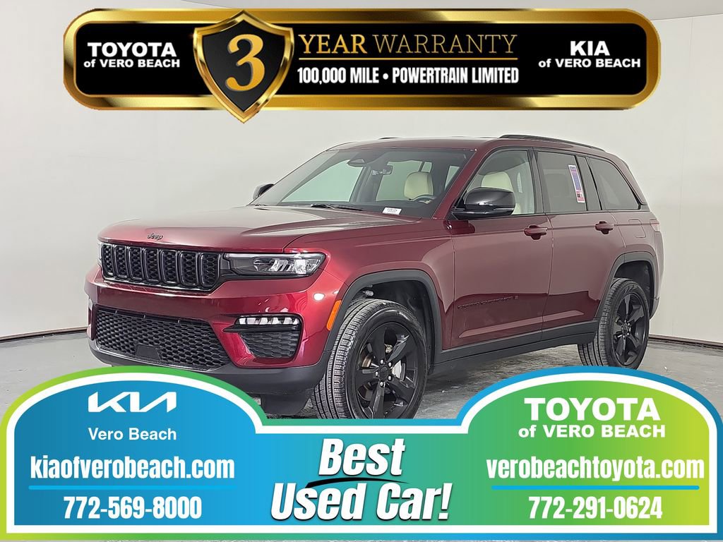 Used 2025 Jeep Grand Cherokee Limited w/ Black Appearance Package