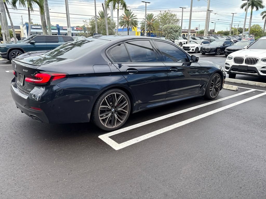 Certified 2023 BMW 540i w/ M Sport Package RWD image 10