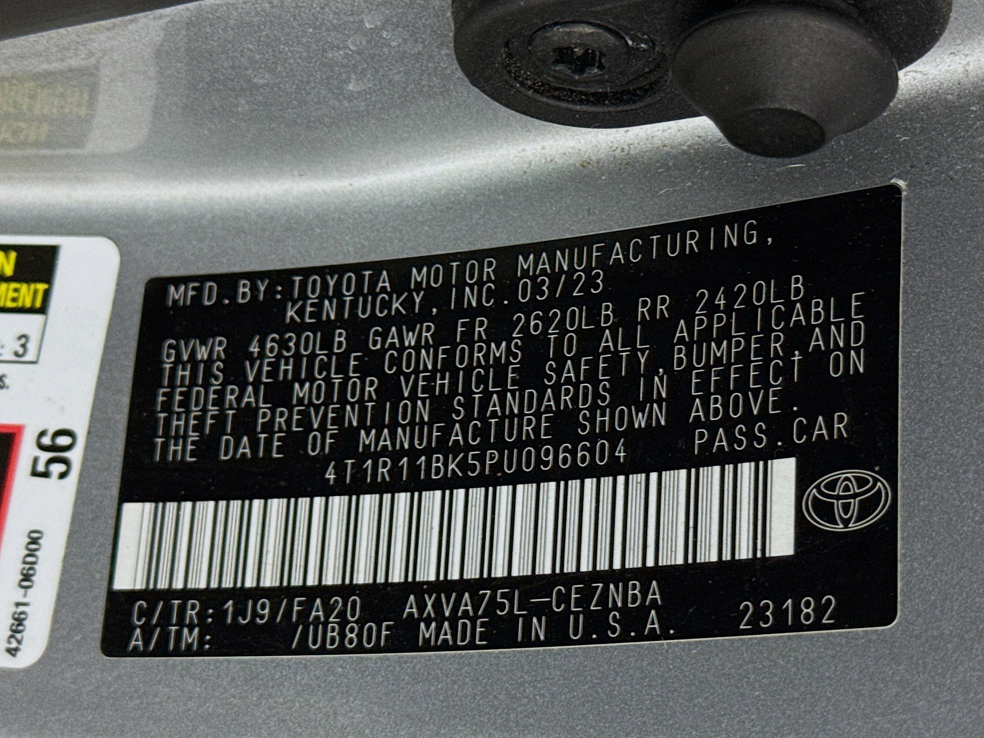 Certified 2023 Toyota Camry LE w/ Cold Weather Package image 29