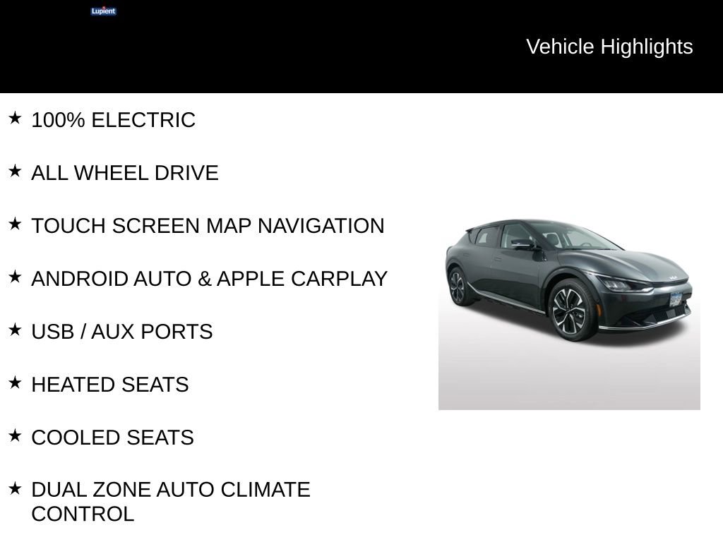 Certified 2024 Kia EV6 Wind w/ Wind Technology Package AWD/4WD image 8