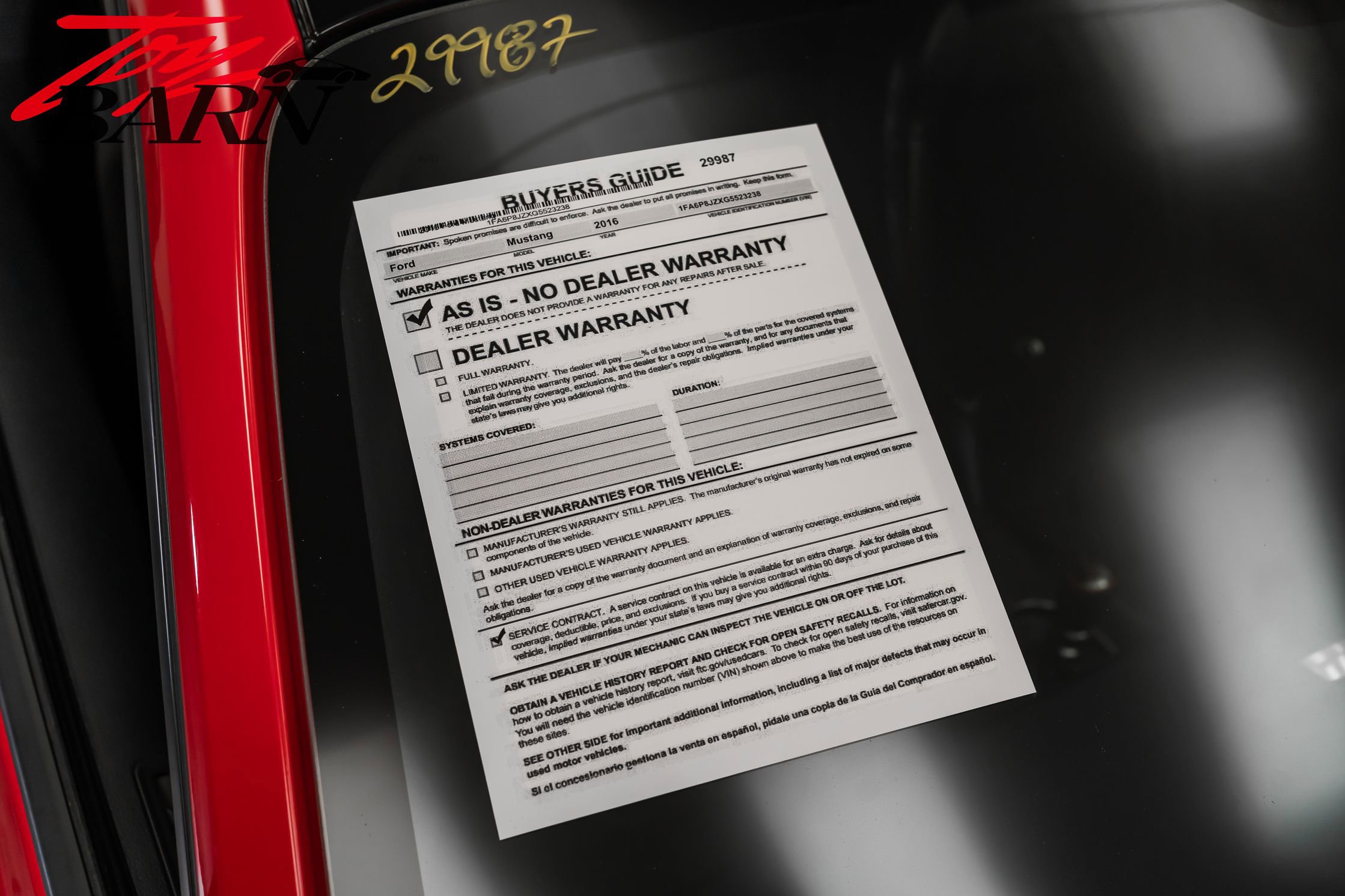 Used 2016 Ford Mustang Shelby GT350 w/ Technology Package image 45