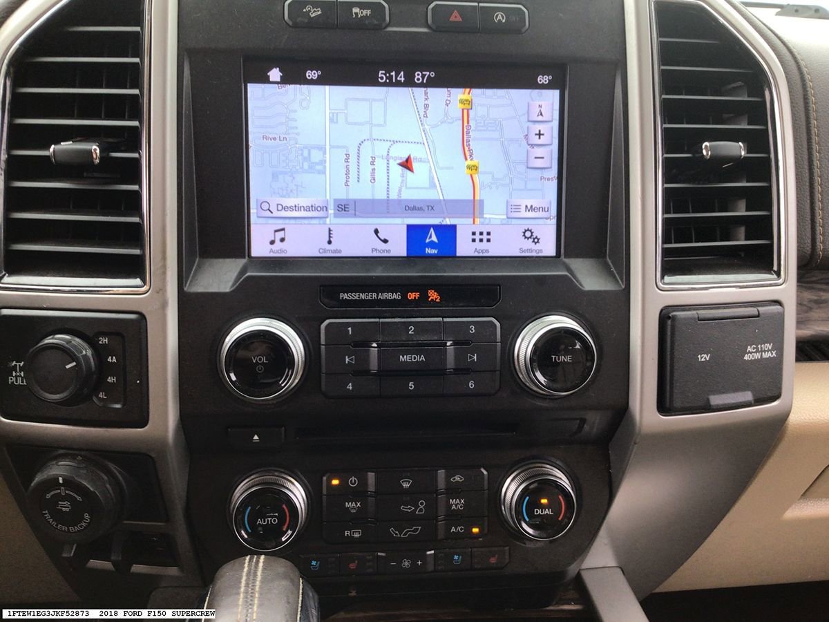 Used 2018 Ford F150 Lariat w/ Equipment Group 502A Luxury AWD/4WD image 14