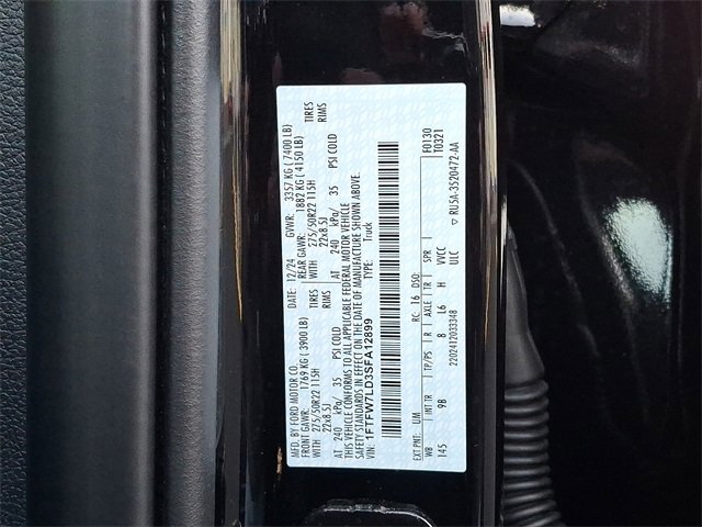 Used 2025 Ford F150 Platinum w/ Equipment Group 702A High image 29