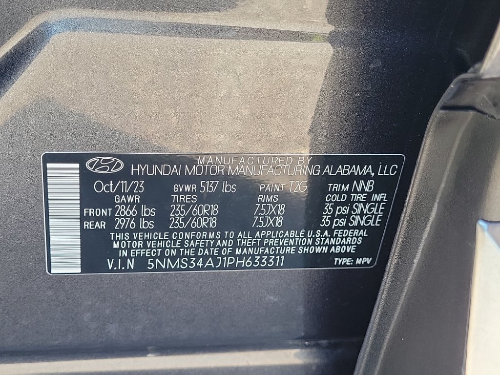Certified 2023 Hyundai Santa Fe SEL w/ Premium Package FWD image 26