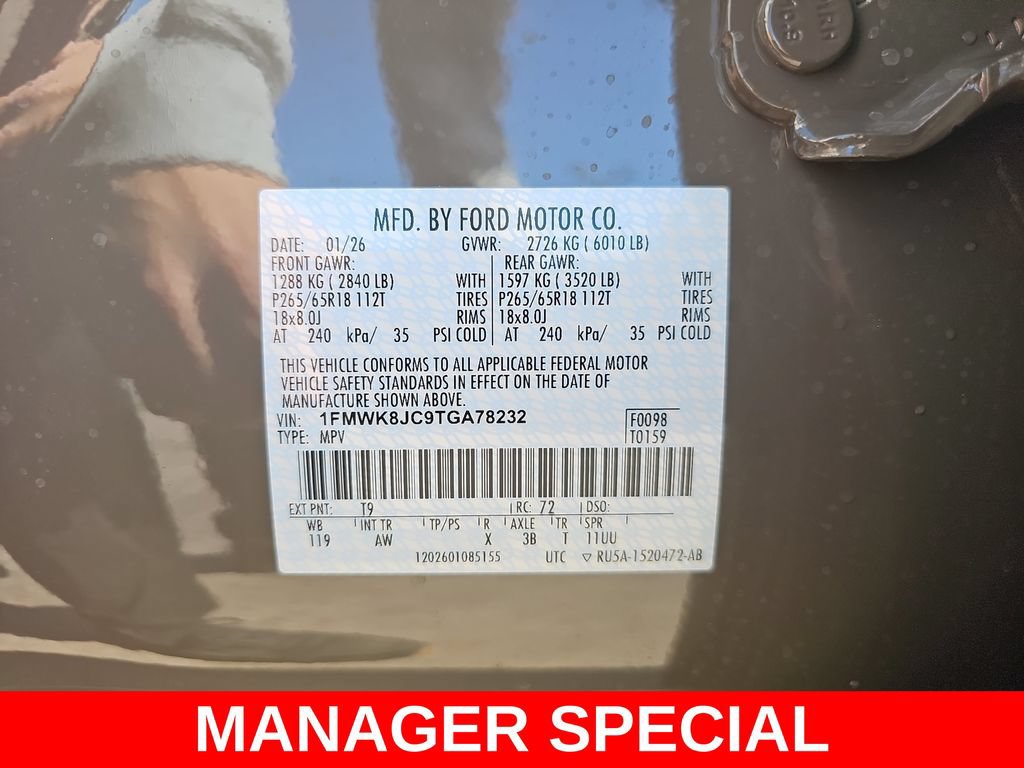 New 2026 Ford Explorer Tremor w/ Tremor Ultimate Package AWD/4WD image 44