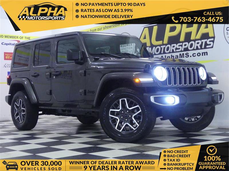 Used 2025 Jeep Wrangler Unlimited Sahara AWD/4WD image 1