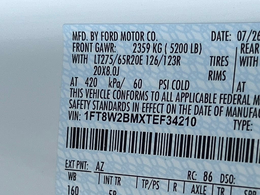 New 2026 Ford F250 Lariat w/ Black Appearance Package AWD/4WD image 49