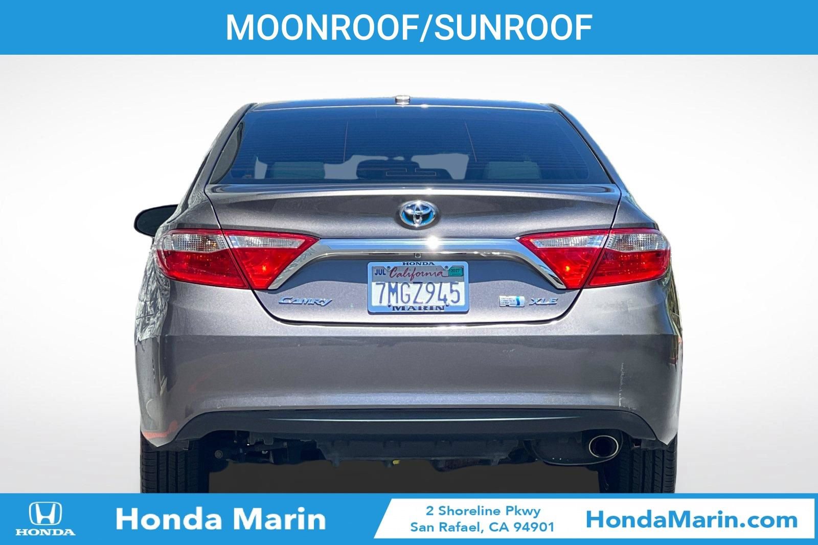 Used 2015 Toyota Camry XLE w/ Moonroof Package FWD image 6