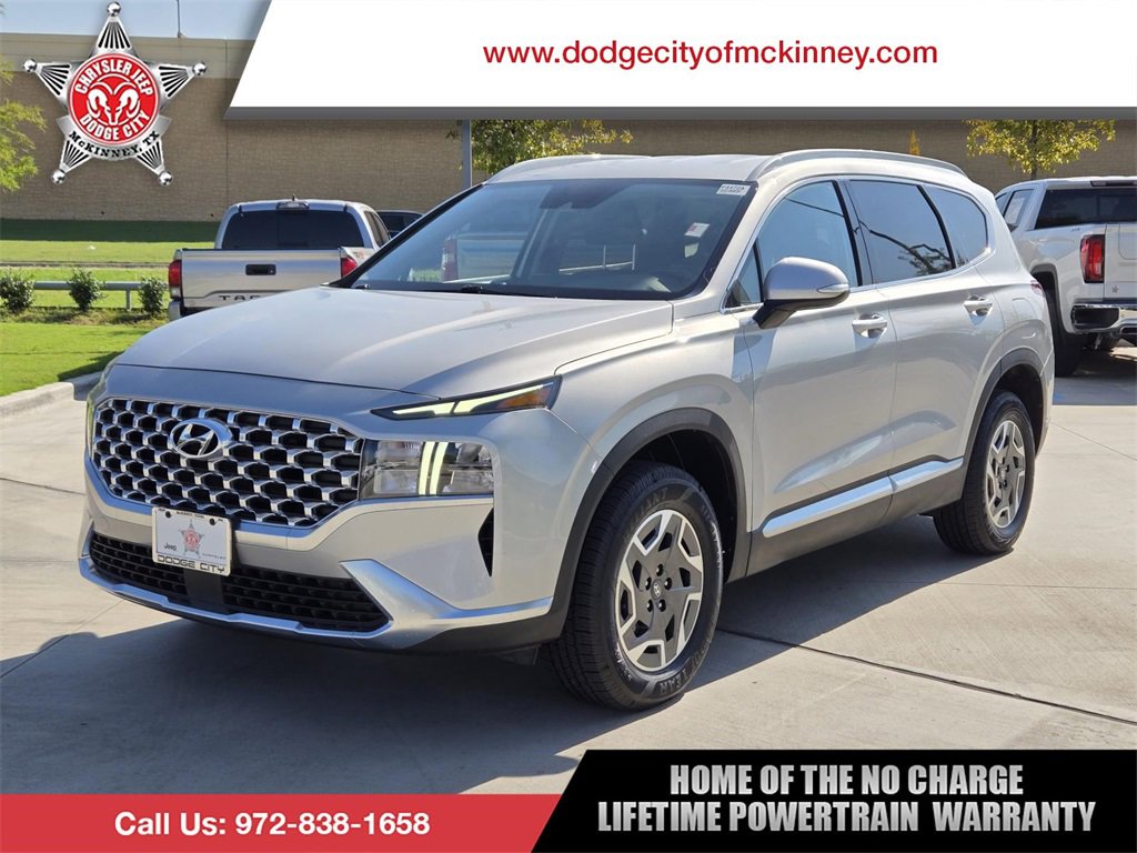 Used 2021 Hyundai Santa Fe Blue w/ Cargo Package