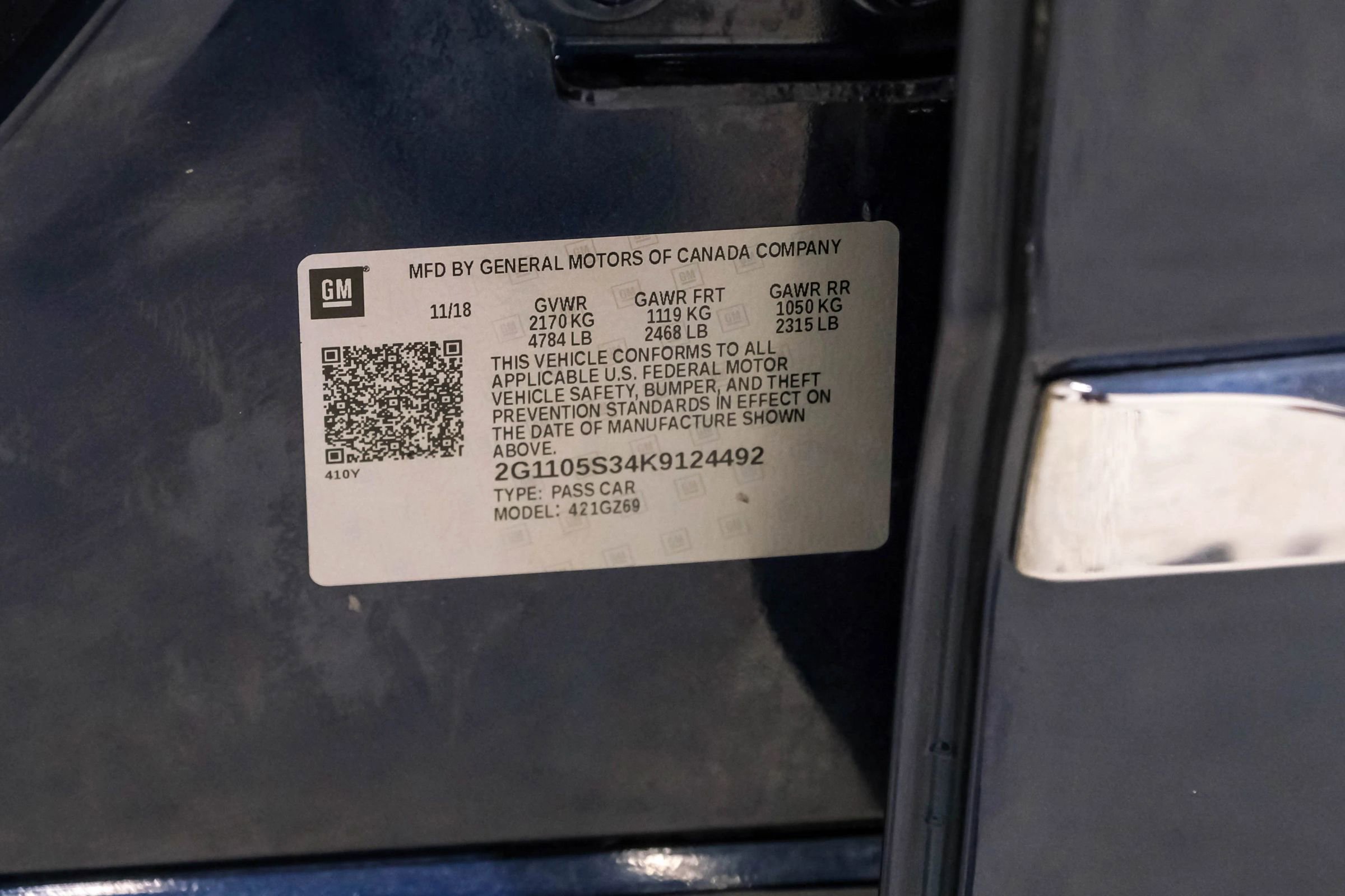 Used 2019 Chevrolet Impala Premier image 60