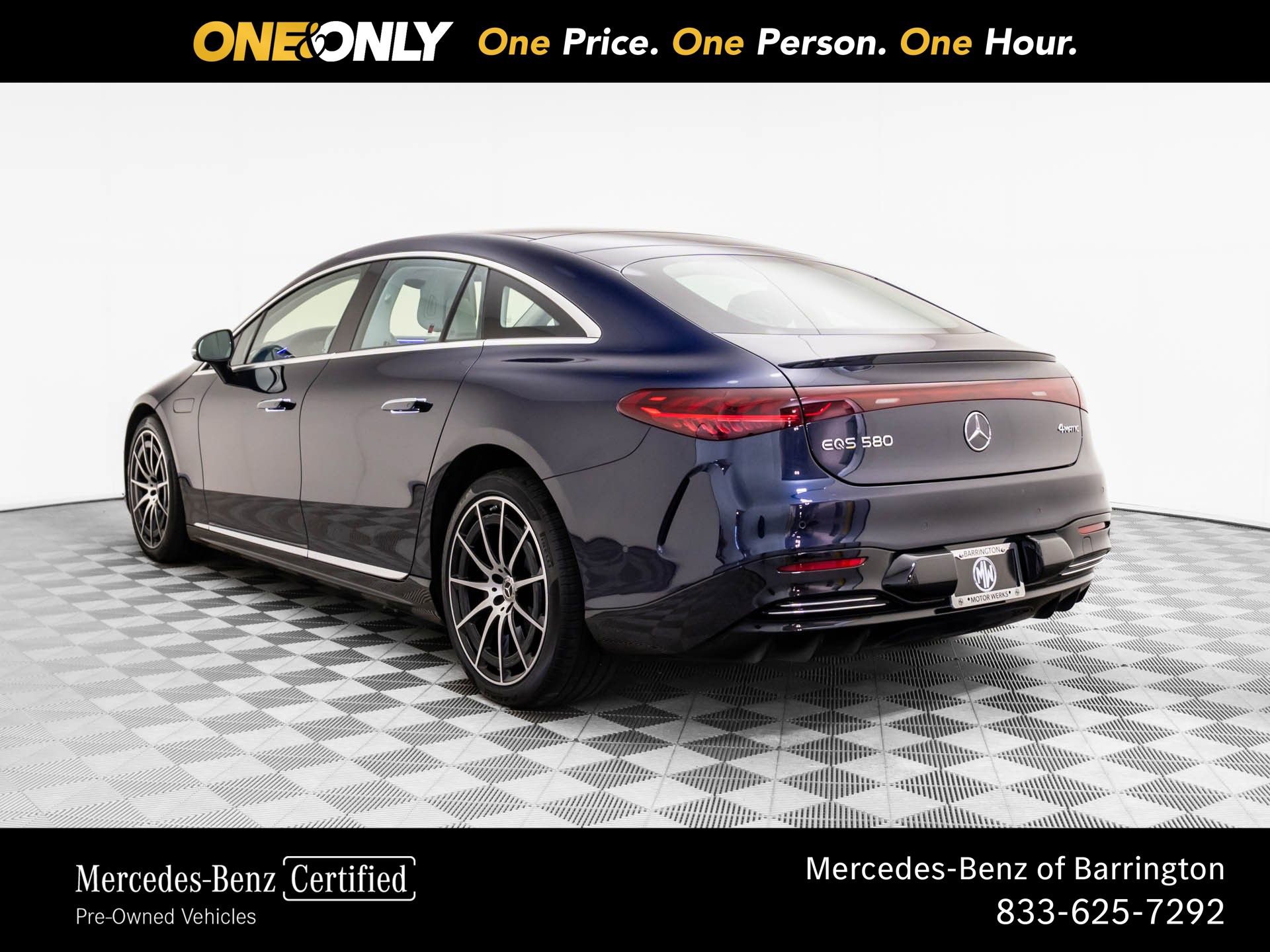 Used 2023 Mercedes-Benz EQS 580 4MATIC Sedan video 3