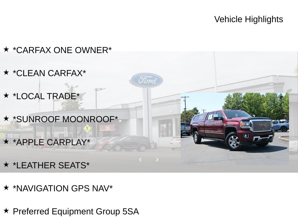 Used 2016 GMC Sierra 3500 Denali w/ Duramax Plus Package AWD/4WD image 9