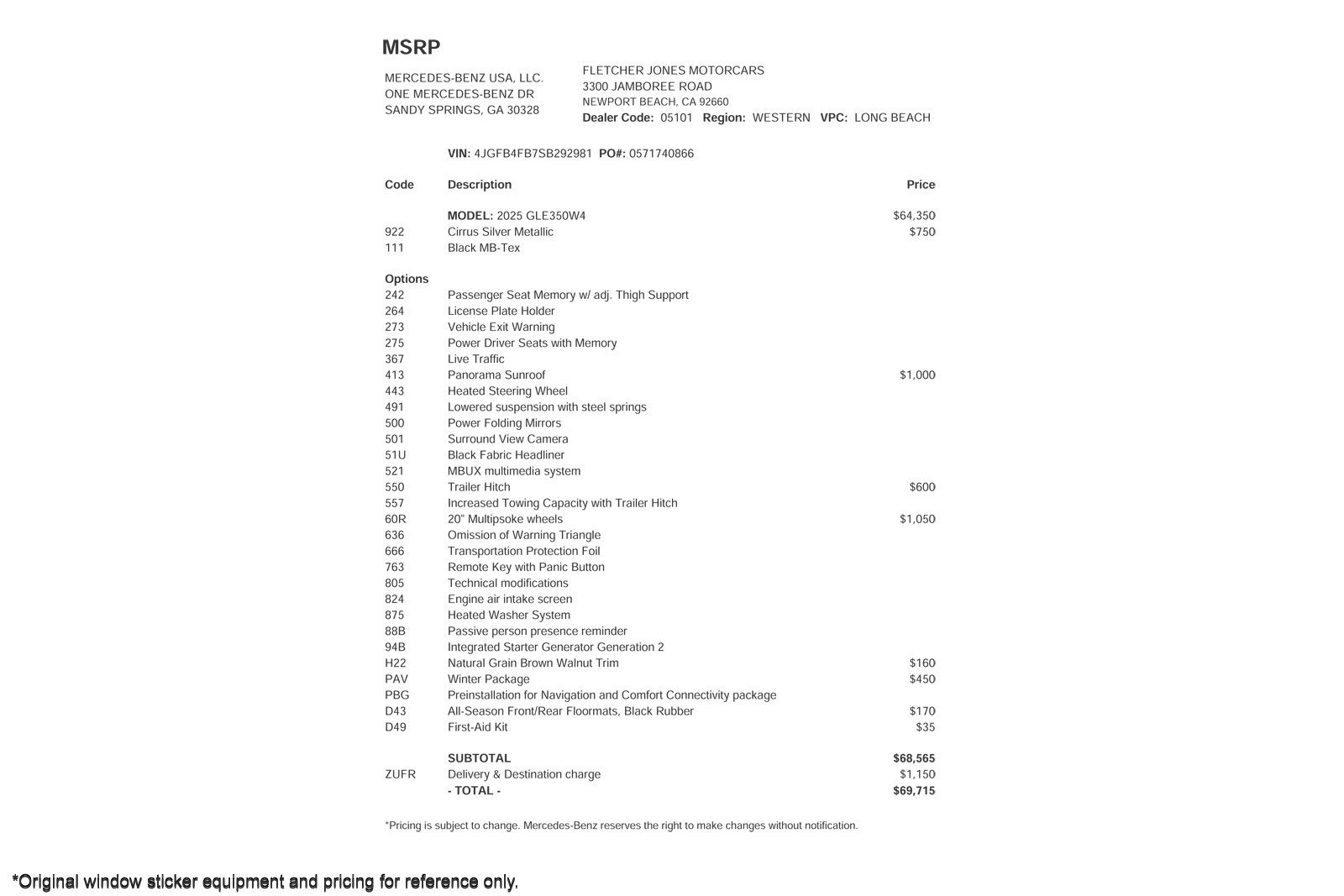 Certified 2025 Mercedes-Benz GLE 350 4MATIC image 26