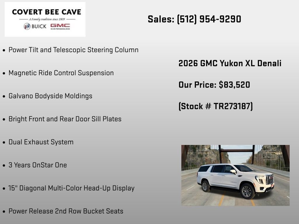 New 2026 GMC Yukon XL Denali RWD image 18