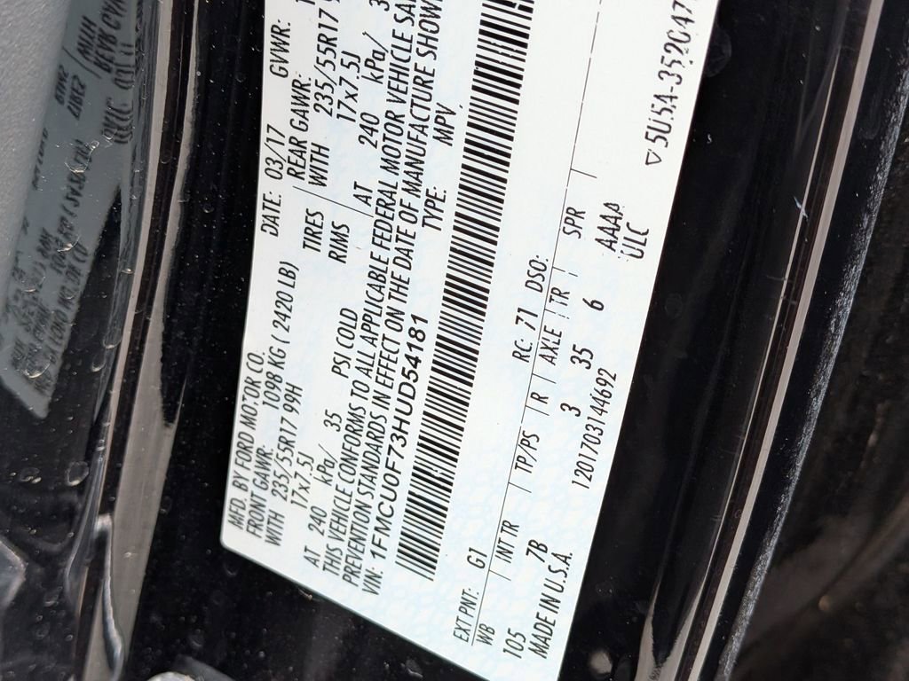 Used 2017 Ford Escape S image 32