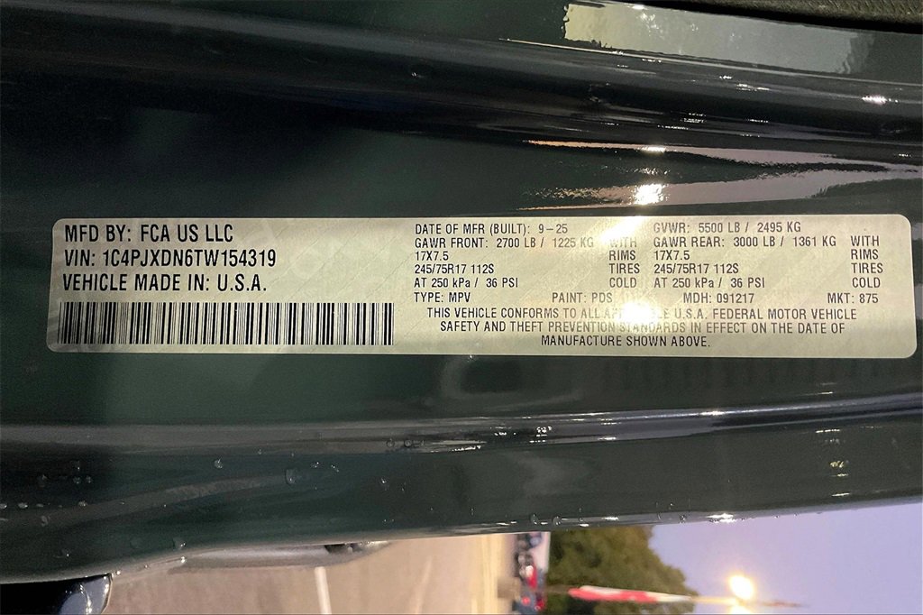 New 2026 Jeep Wrangler Sport image 13