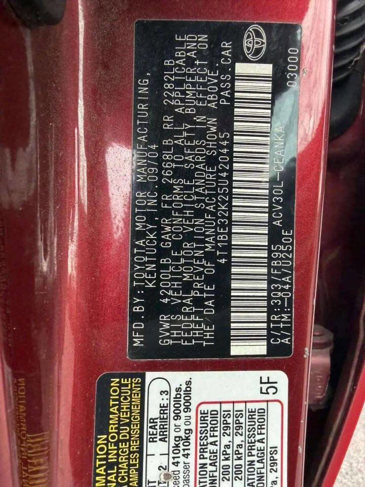 Used 2005 Toyota Camry image 19