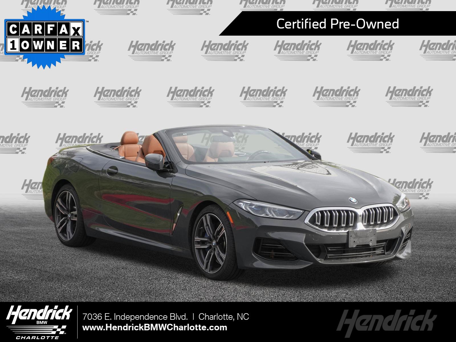 Certified 2023 BMW 840i xDrive Convertible w/ Comfort Seating Package AWD/4WD image 1