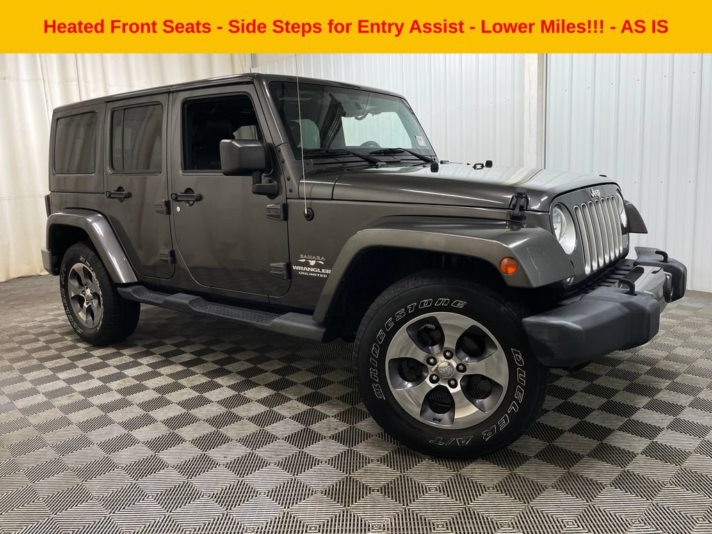 Used 2016 Jeep Wrangler Unlimited Sahara AWD/4WD image 1