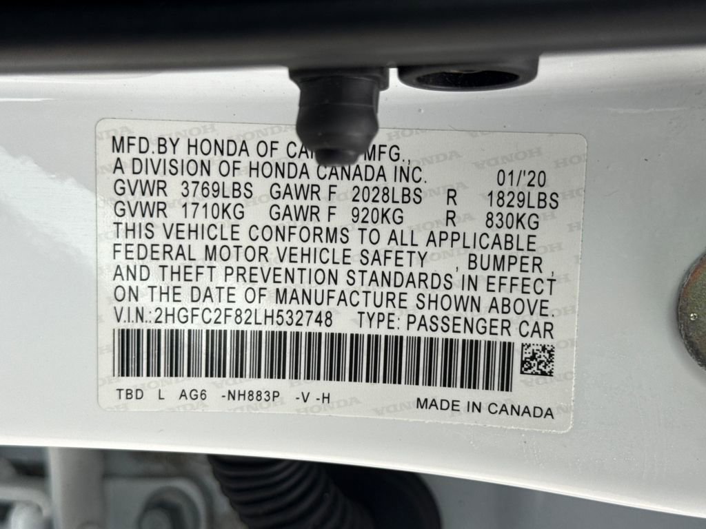 Used 2020 Honda Civic Sport image 30