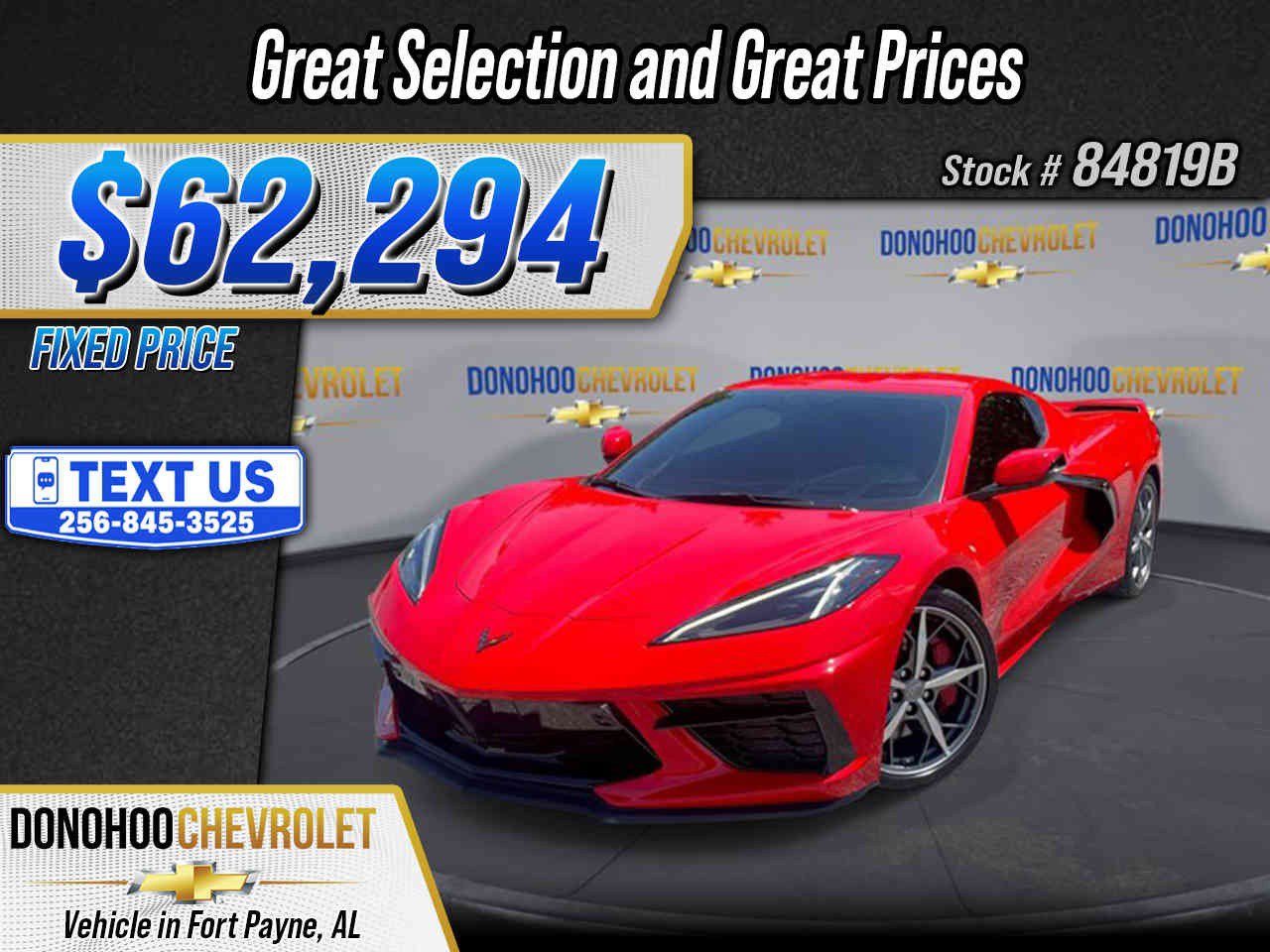 Used 2021 Chevrolet Corvette Stingray Preferred Cpe w/ Z51 Performance Package