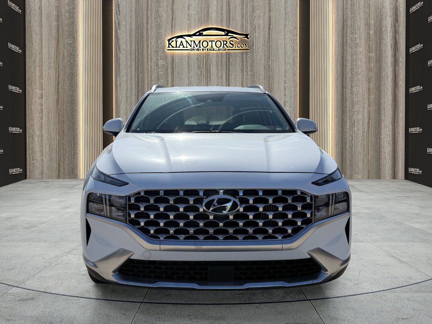 Used 2021 Hyundai Santa Fe Blue AWD/4WD image 2