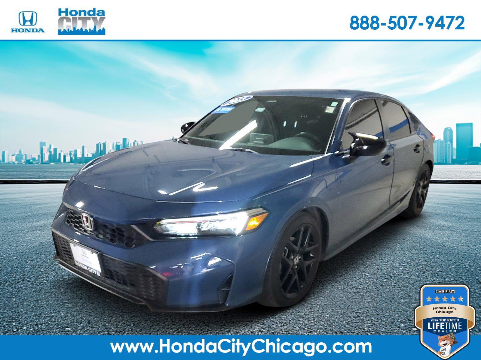 Certified 2025 Honda Civic Sport image 1