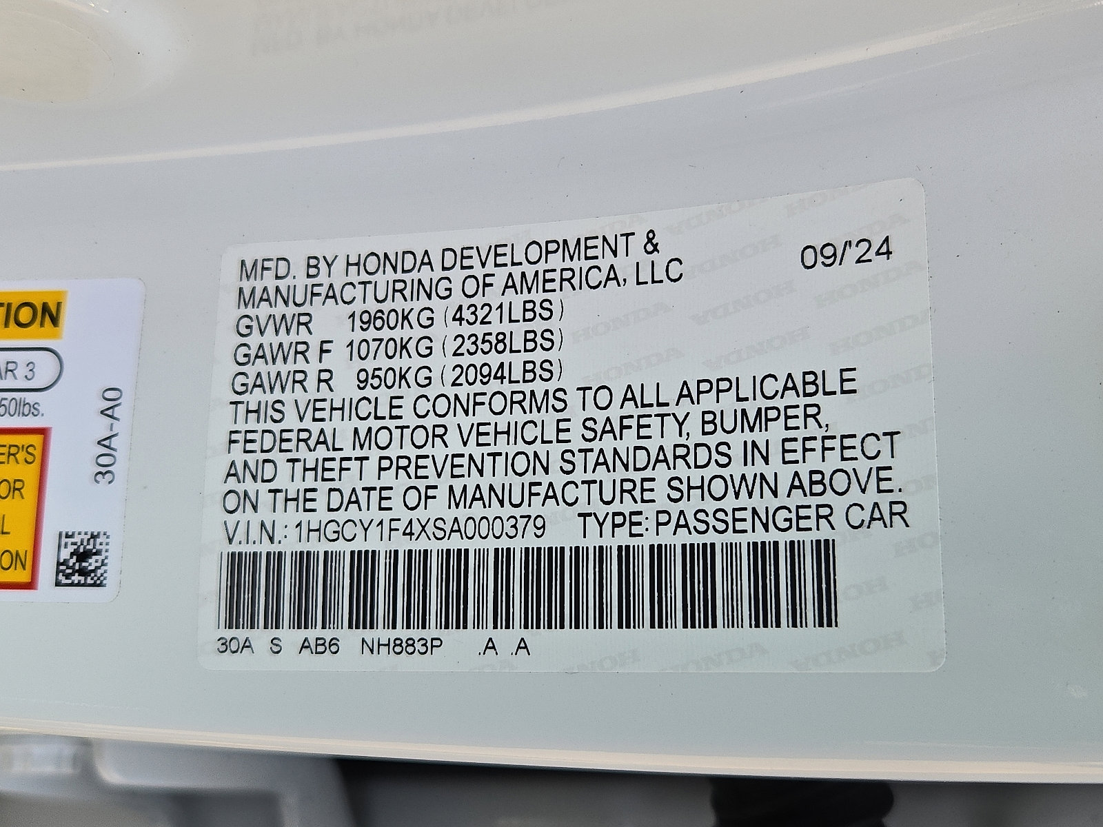 Used 2025 Honda Accord SE image 26