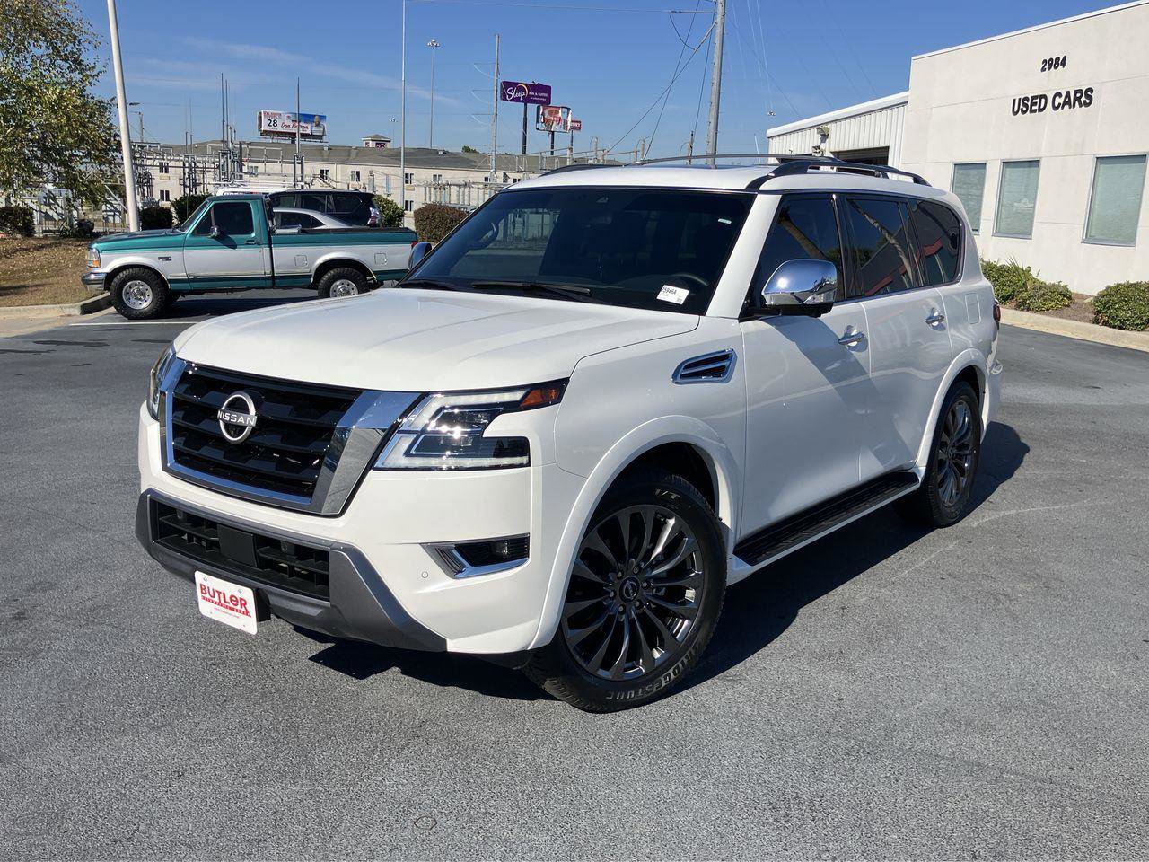 Used 2023 Nissan Armada Platinum w/ Captain's Chairs Package