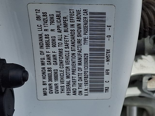 Used 2012 Honda Civic LX image 23