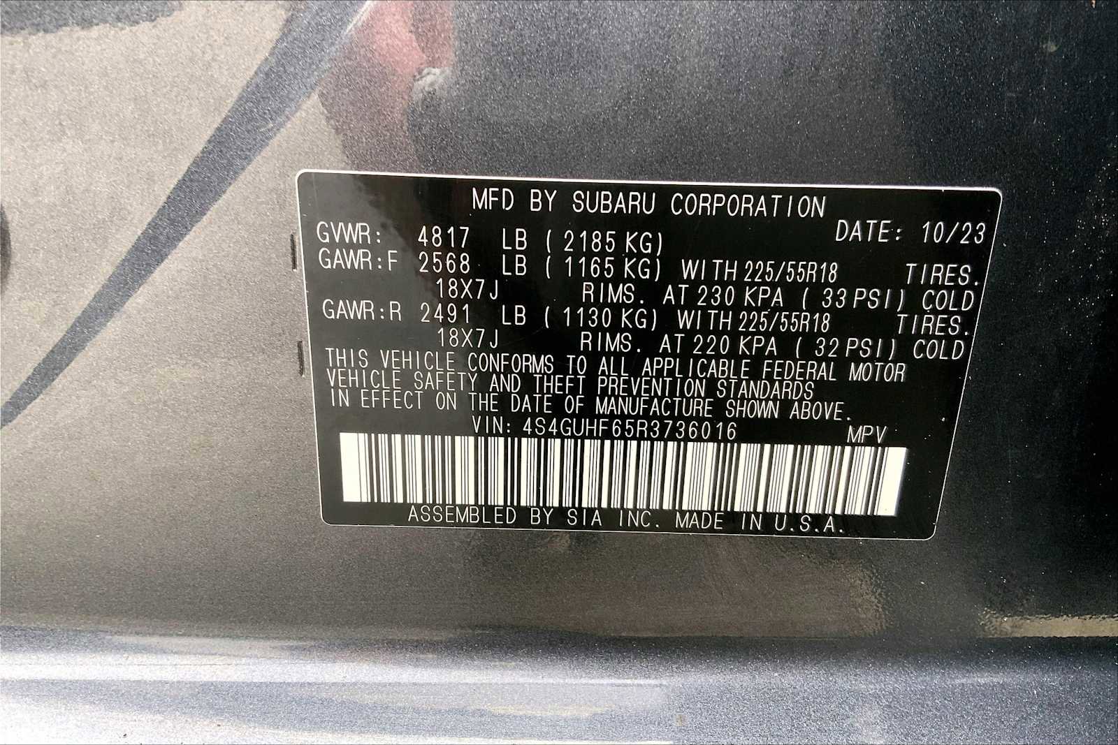 Certified 2024 Subaru Crosstrek 2.5i Sport image 34