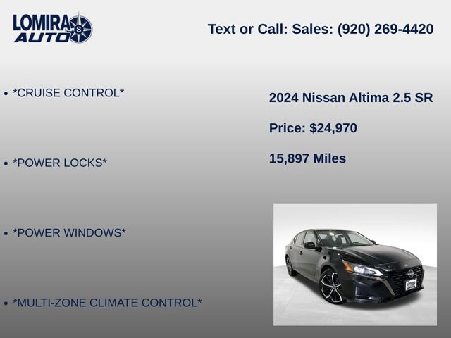 Used 2024 Nissan Altima 2.5 SR AWD/4WD image 8