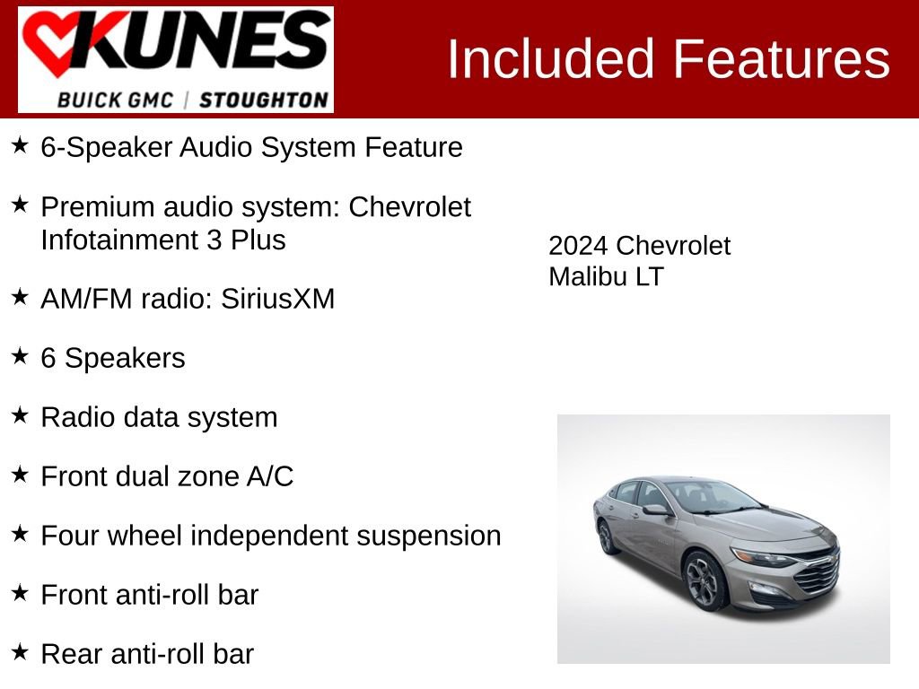 Used 2024 Chevrolet Malibu LT image 3