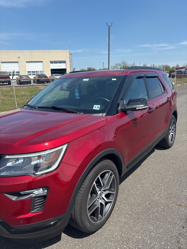 Used 2019 Ford Explorer Sport w/ Equipment Group 401A AWD/4WD image 2